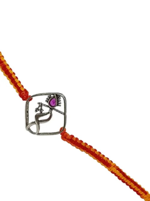 Pure 92.5 Silver Krishna Rakhi