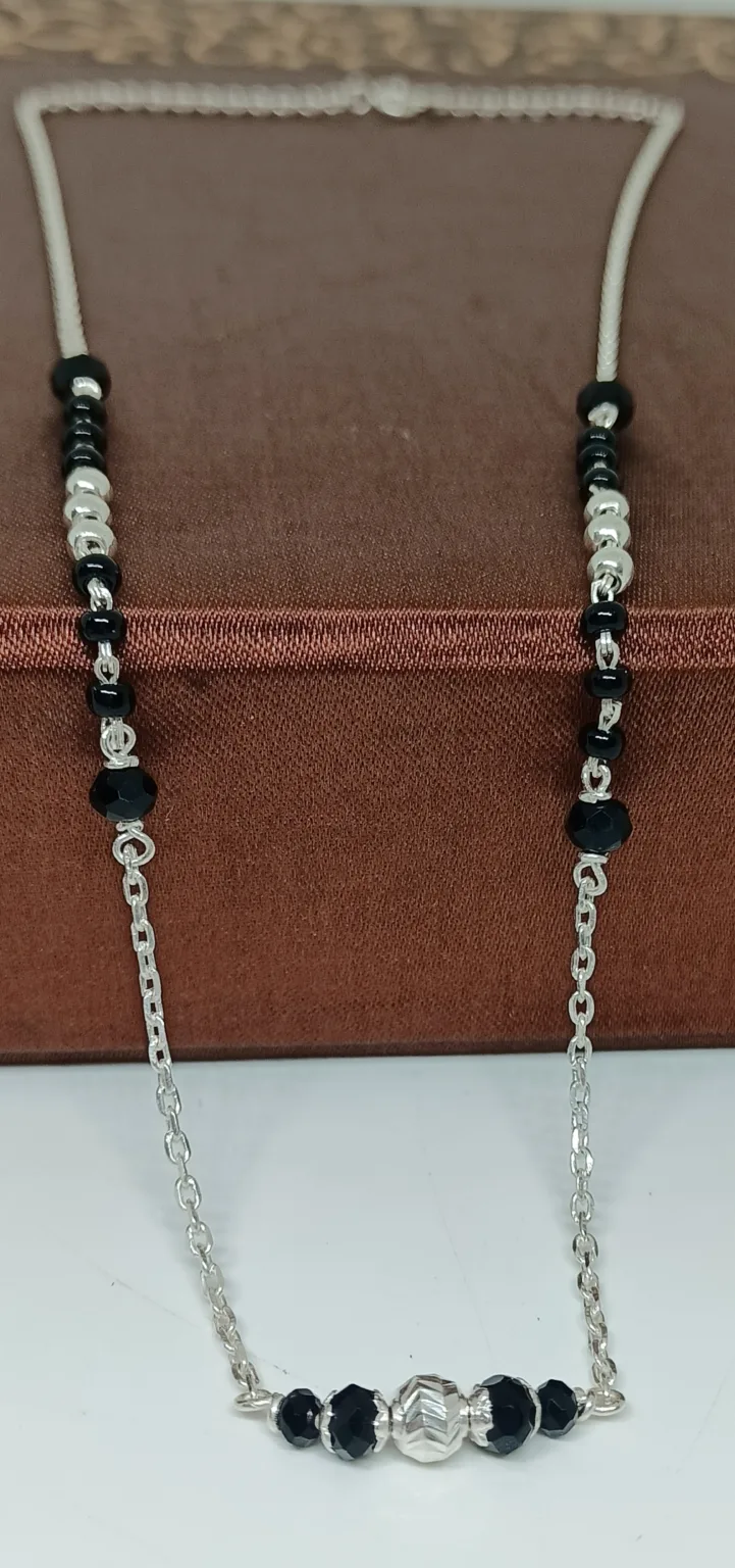 EXCLUSIVE PURE SILVER MANGALSUTRA. - Image 2