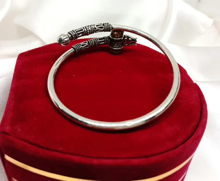 SILVER DAMROO RUDRAKSH KADA - Image 4