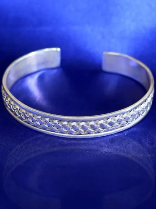 Pure Silver Cuff Thick Kada