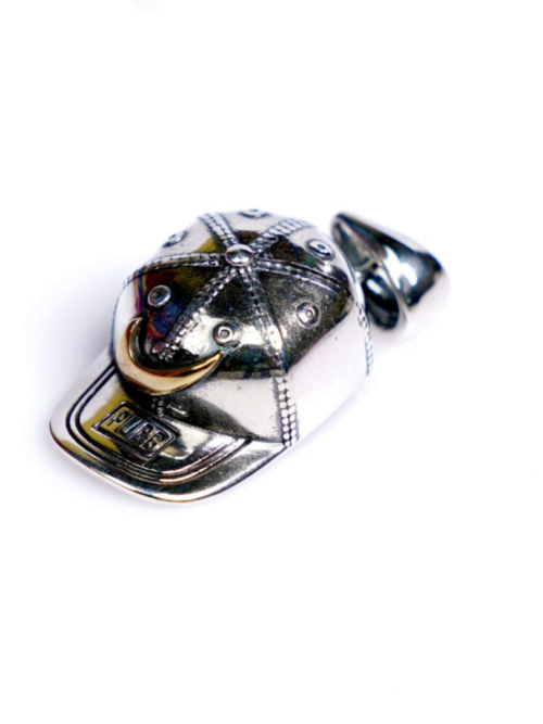 Pure Silver Cap Pendant