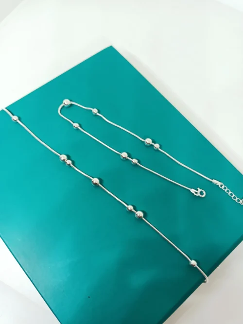 Pure Silver Ball Bead Payal