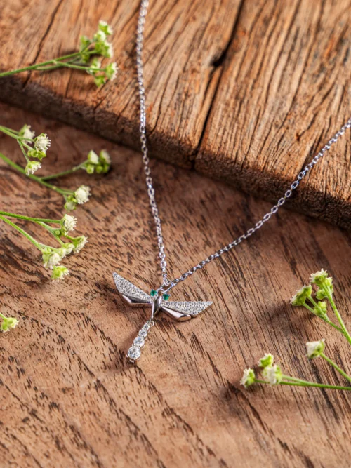 Pure Silver Dragonfly chain