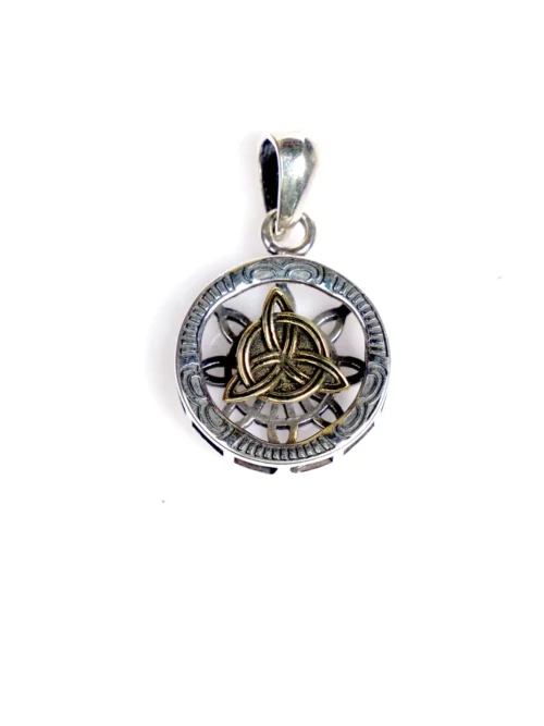 Pure Silver Chakara Pendant