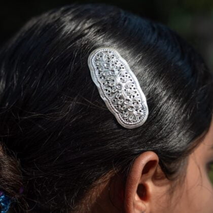 92.5 Sterling Pure Silver Hair Clips