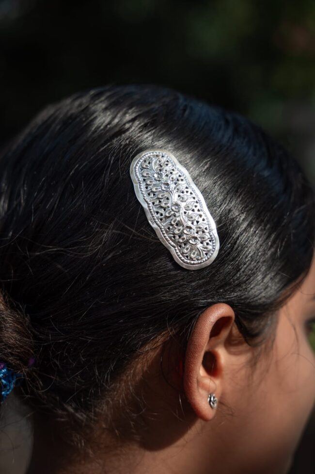92.5 Sterling Pure Silver Hair Clips