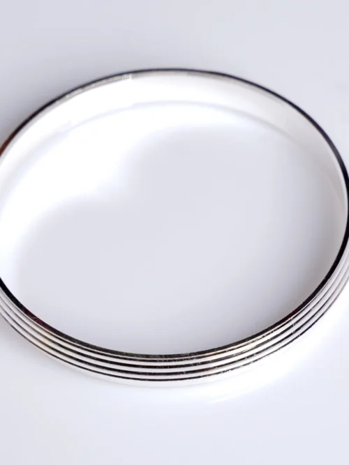 Pure Silver Kids Designer Kada