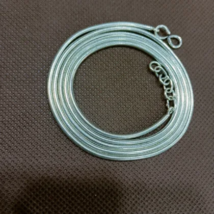 Indowestern Pure Silver Waist Chain