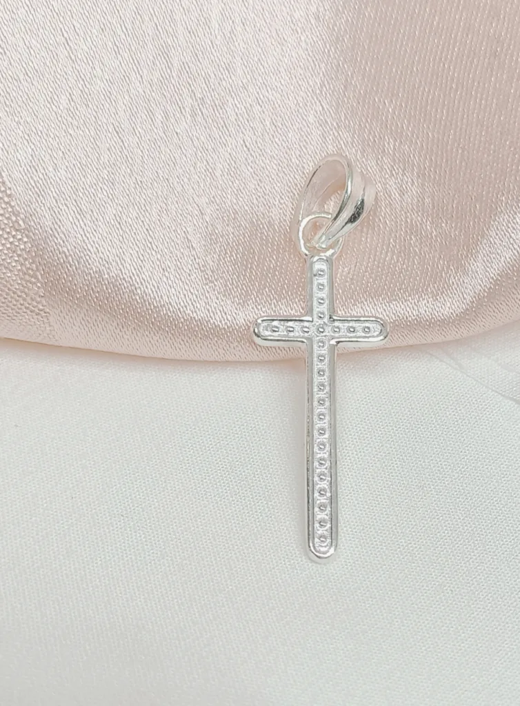 Pure Silver Latin Cross Pendnat