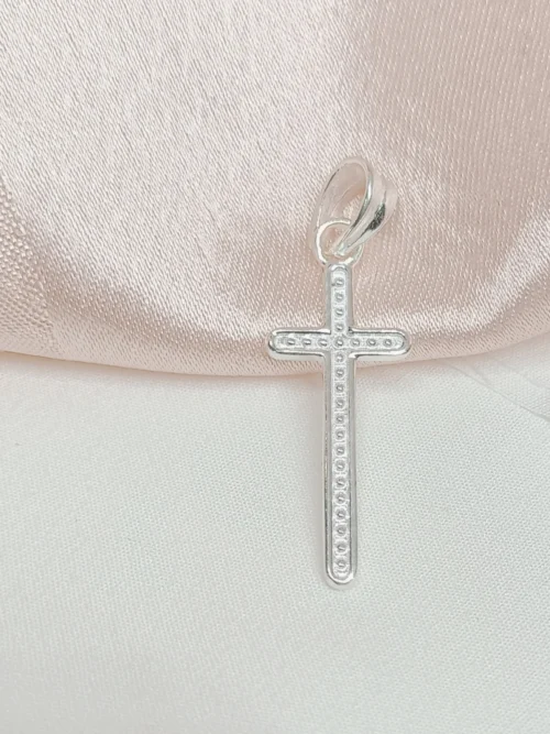 Pure Silver Latin Cross Pendnat