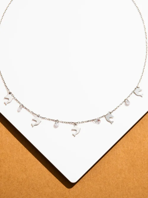 Pure Silver Dolpin Chain