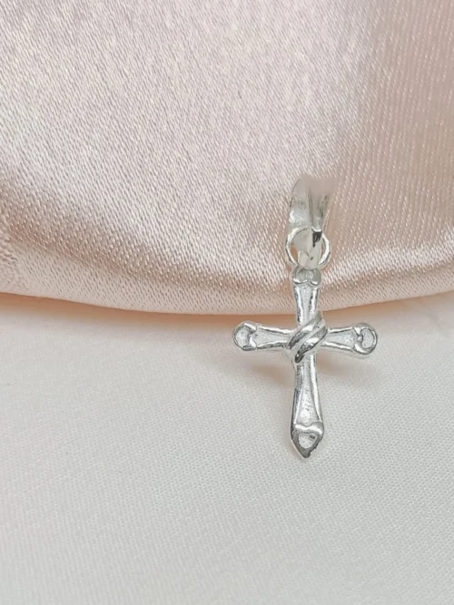 Pure Silver Cross Pendant