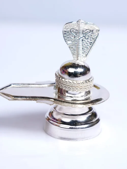 Pure Silver Shivling