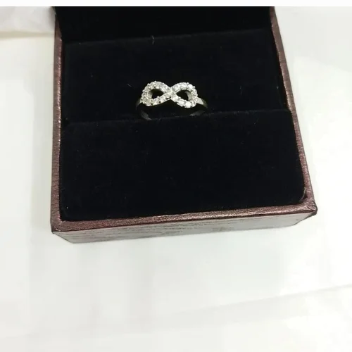 Pure Silver Infinity Ring 