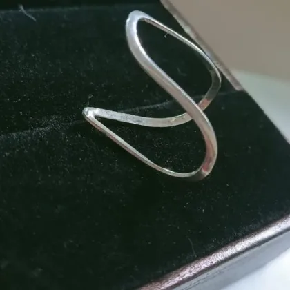 Pure Silver Vanki Ring
