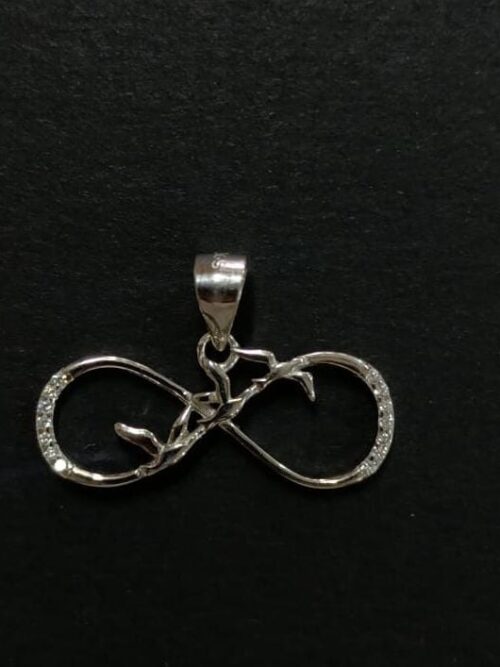 Pure Silver Infinity Pendant