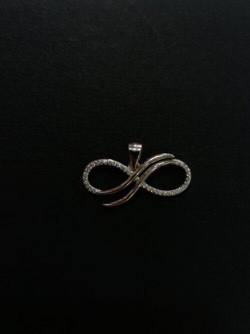 Pure Silver Infinity Desinger Pendant