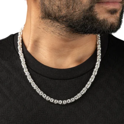 Pure Silver Roman Men's Chain