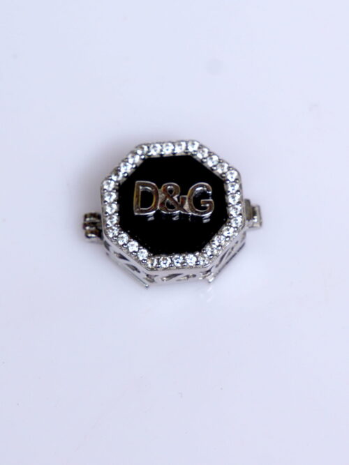 925 Pure Silver D and G Shirt button
