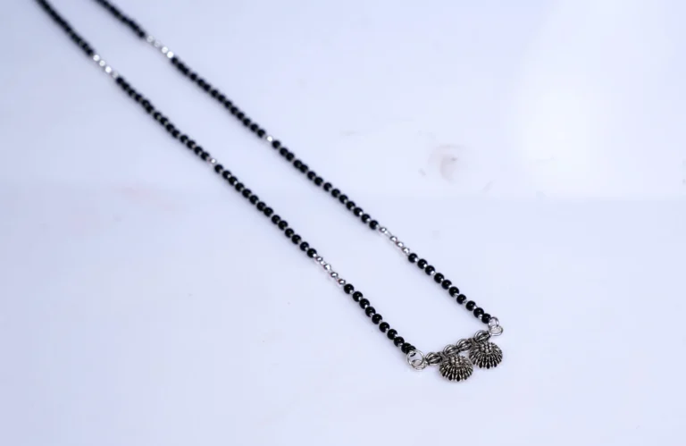 Sterling silver oxidize wati mangalsutra - Image 2