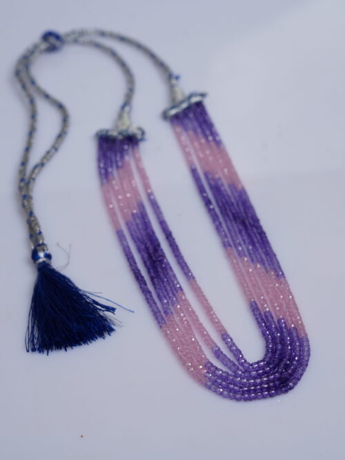 Semi Precious Purple Pink Crystal