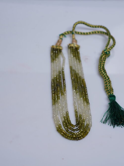 Semi Precious Green Crystal Necklace