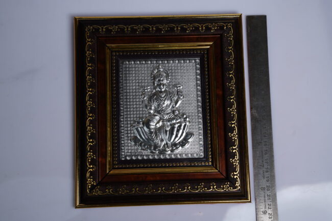Silver Lakshmi Frame