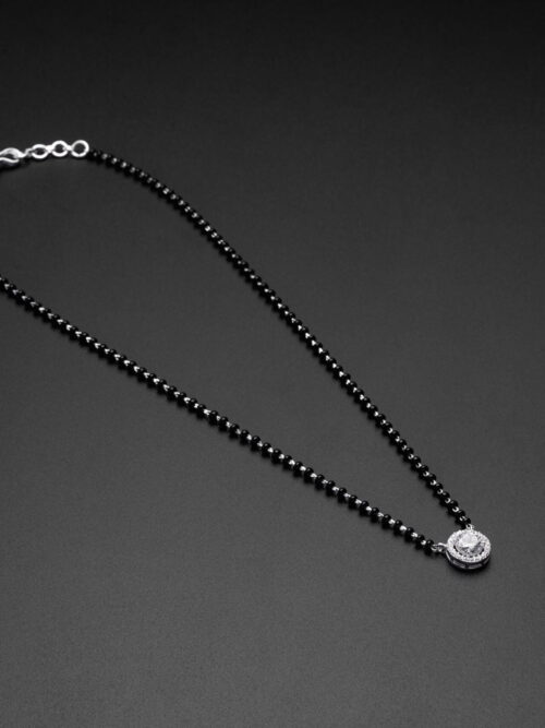 Pure Silver Kiara Advani Solitaire Mangalsutra