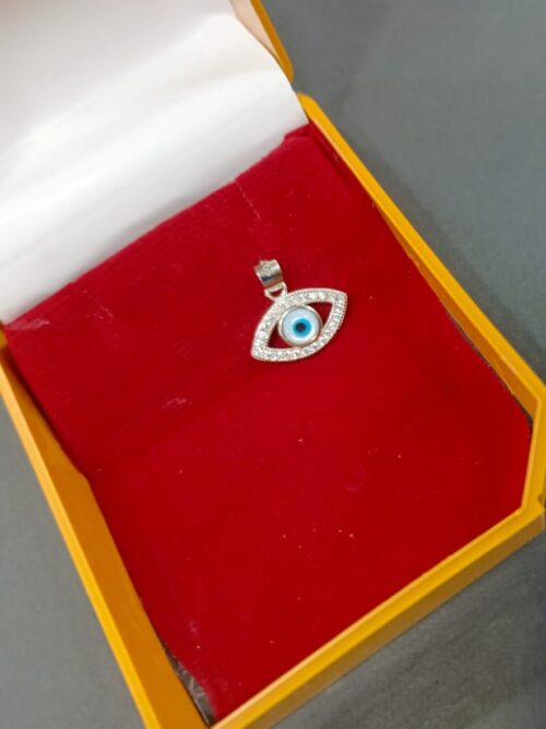 Pure Silver Evil Eye elegant pendant