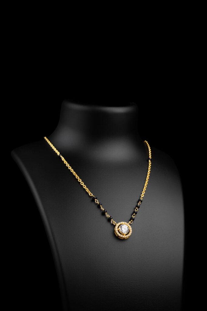 Gold Plated Kiara Advani Inspired Mangalsutra