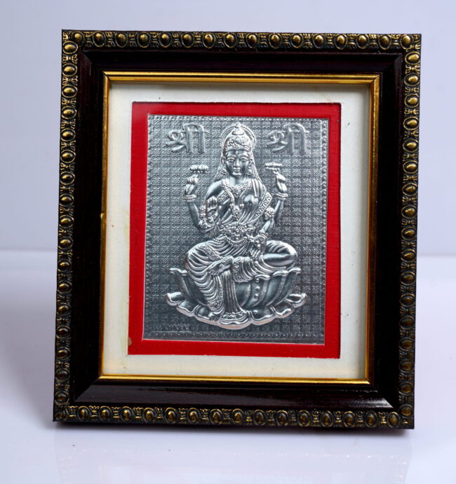 Silver Laxmi Frame