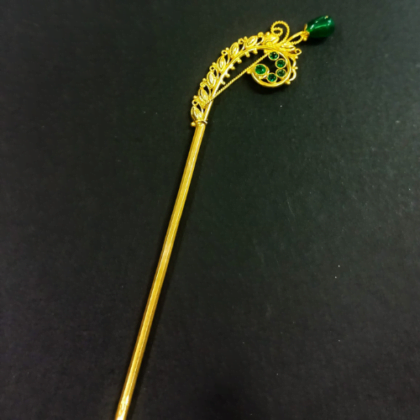 Elegent Gold Plated hair Stick