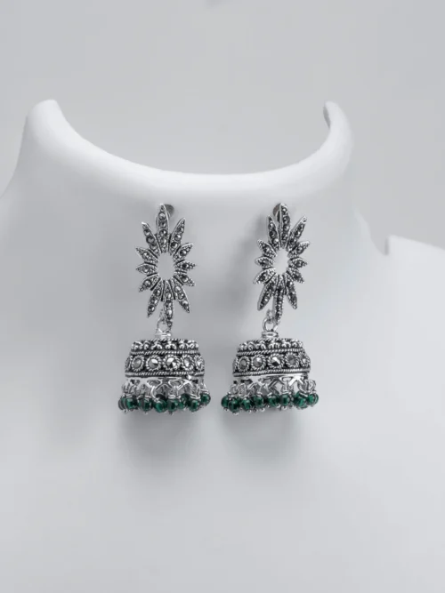 Sparkling marcasite Jhumka