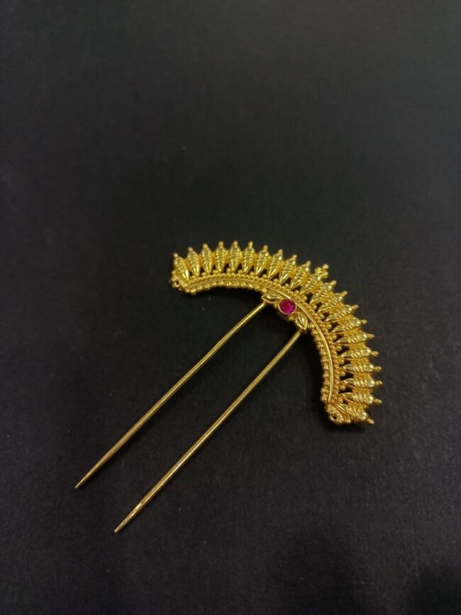 Chandrama Design Hair Clip - Image 2