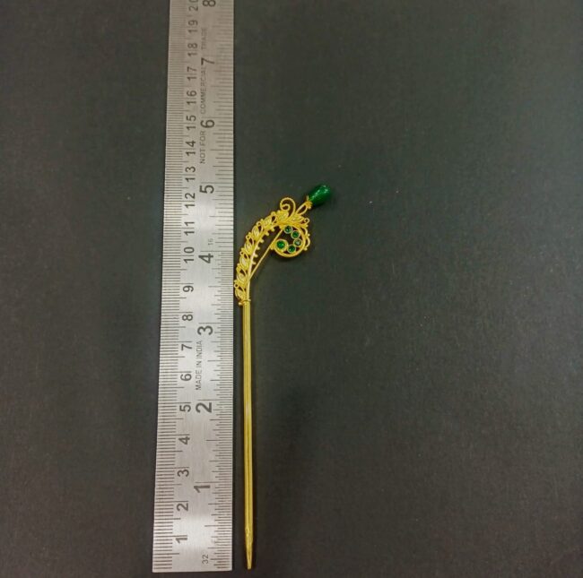 Elegent Gold Plated hair Stick - Image 2