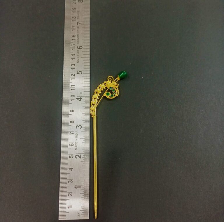 Elegent Gold Plated hair Stick - Image 2