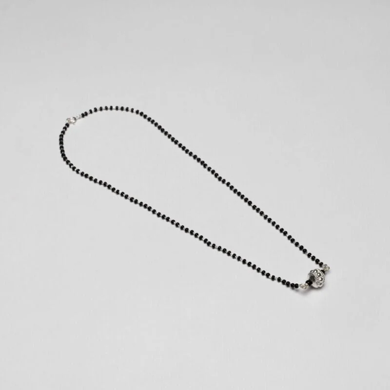 Silver Mohan Gunda Mangalsutra - Image 2