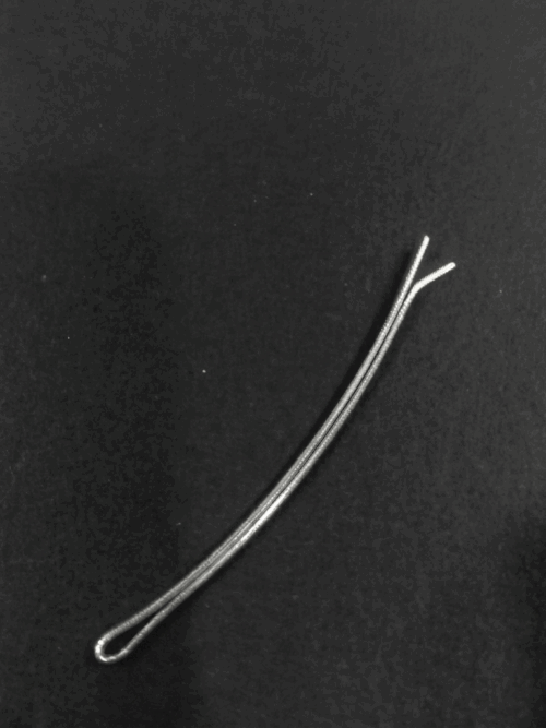 Pure Silver Hair Clip ( Hair pin)