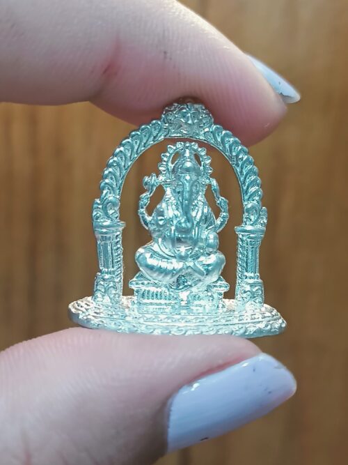 Silver Small Ganesh Idol