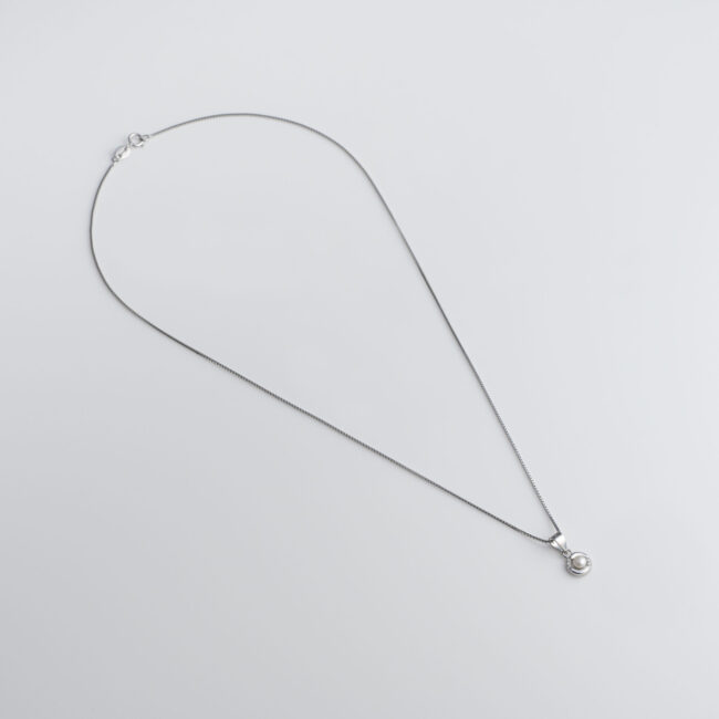 Pure Silver Mesmerizing Pearl Set - Image 3
