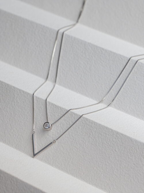 Pure Silver Prioni Necklace