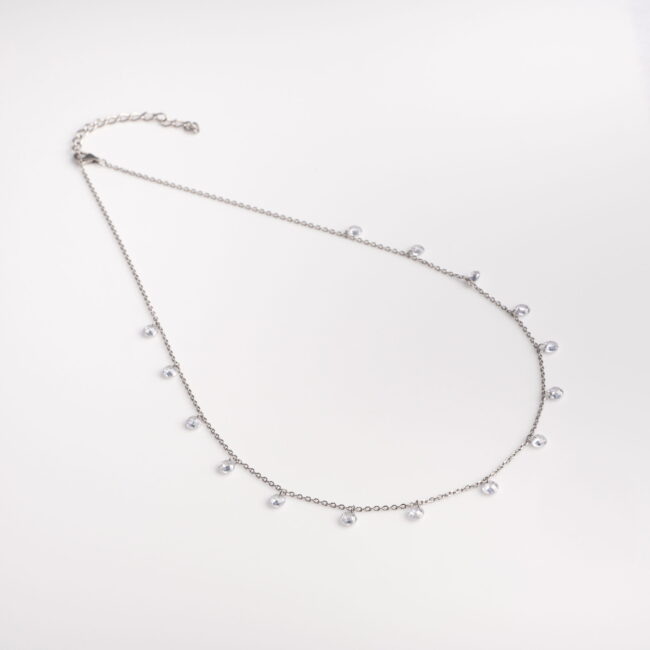 Pure Silver Queen Ad Necklace - Image 3