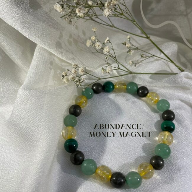 AbunDance Money Magnet Healing Crystal Bracelet