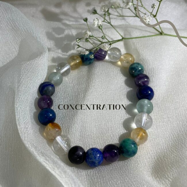 Concentration Healing Crystal Bracelet - Image 2