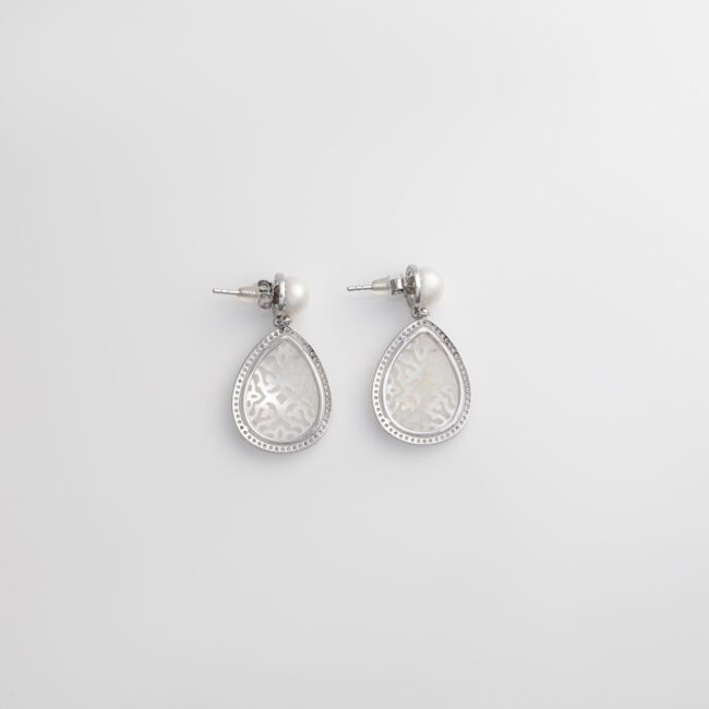 Pure Silver Mother of Pearl Set - Image 4