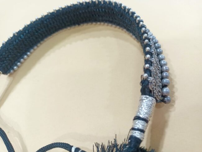 Silver Kolhapuri Thushi Mahalaxmi Vajratik - Image 3