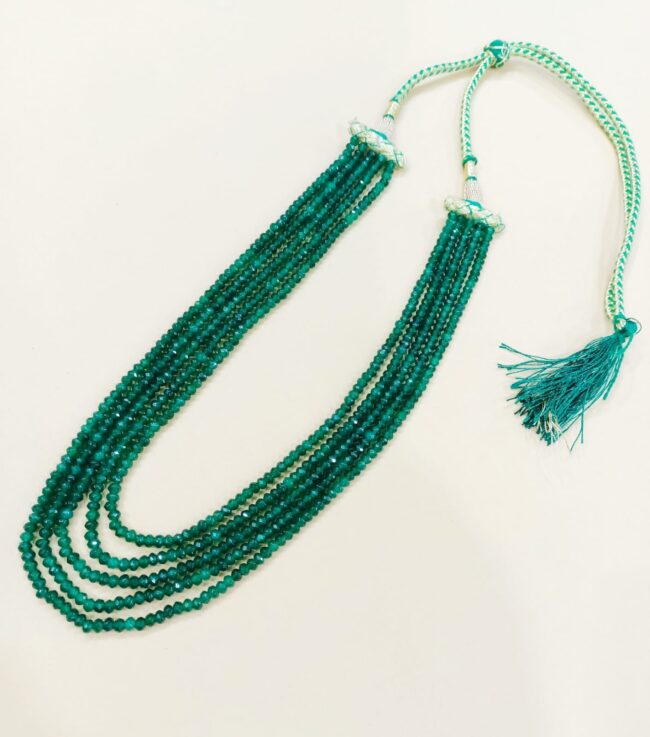 Original  Emerald crystal Necklace - Image 3
