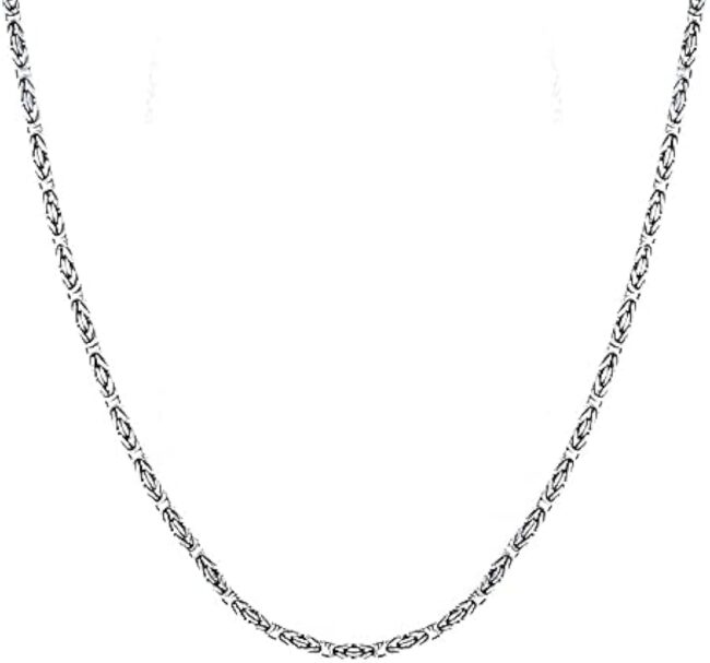 Pure Silver Arabic Chain - Image 2
