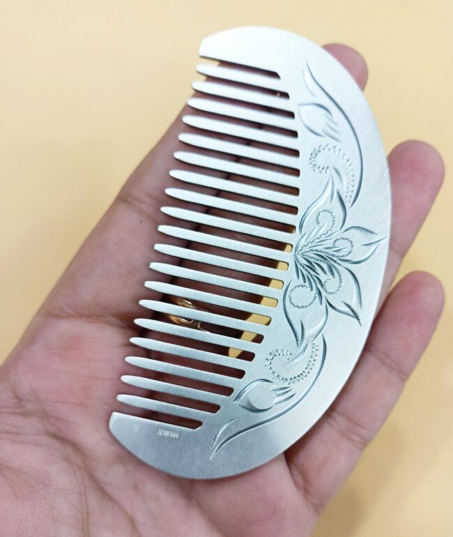 Pure Silver comb - Image 2