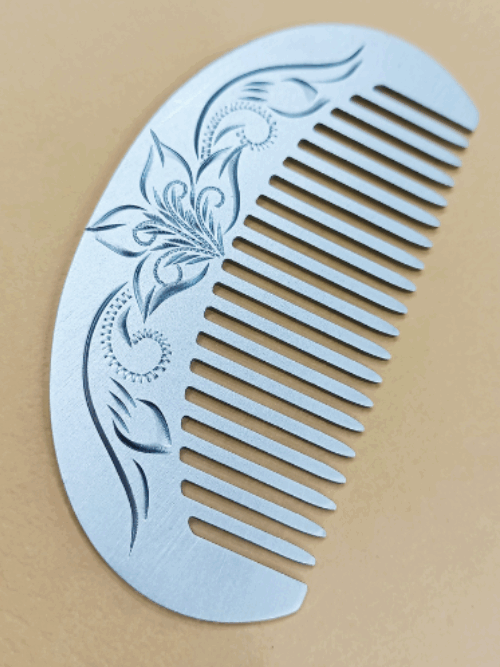 silver comb